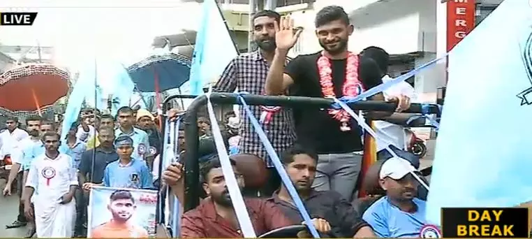 അനസ് എടത്തൊടികക്ക് ജന്മനാടിന്റെ ആദരം