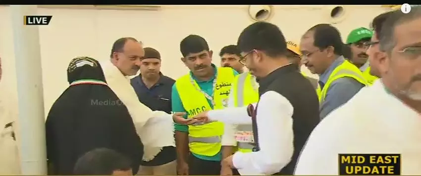 കേരളത്തില്‍ നിന്ന് ആദ്യ ഹജ്ജ് സംഘം ജിദ്ദയിലെത്തി