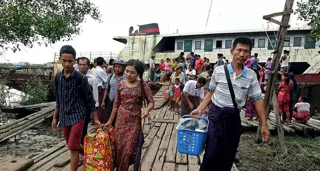 മ്യാന്മറില്‍ വീണ്ടും റോഹീങ്ക്യകളുടെ പലായനം 