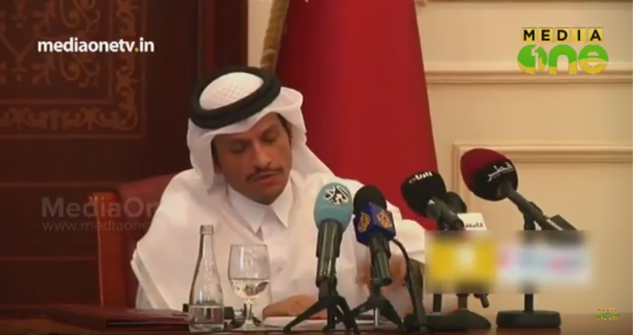 ഗള്‍ഫ് പ്രതിസന്ധി; താത്കാലിക ഒത്തുതീര്‍പ്പുകളല്ല ,ശാശ്വത പരിഹാരമാണ് വേണ്ടതെന്ന് ഖ​ത്ത​ർ വി​ദേ​ശ​കാ​ര്യ മ​ന്ത്രി