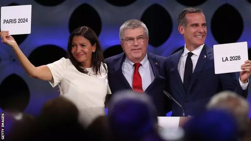 2024ലെ ഒളിമ്പിക്സ് പാരീസില്‍;  2028ലേത് ലോസ് ആഞ്ചല്‍സില്‍