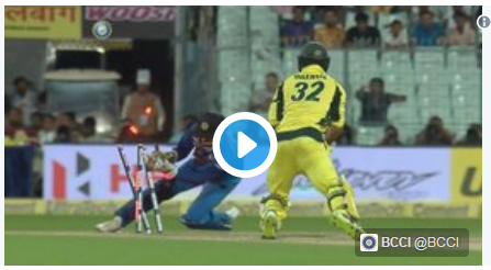 വീണ്ടുമൊരു മിന്നല്‍ സ്റ്റമ്പിംഗ്; മഹി മാജിക് തുടരുന്നു