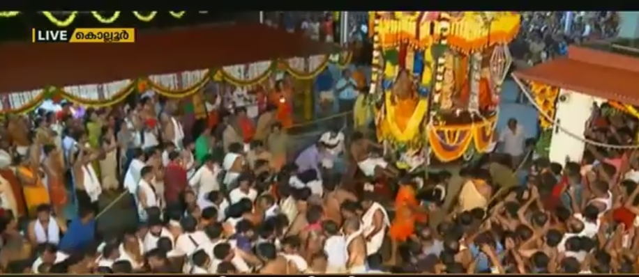 മൂകാംബിക ക്ഷേത്രത്തില്‍ മഹാ രഥോത്സവം സമാപിച്ചു