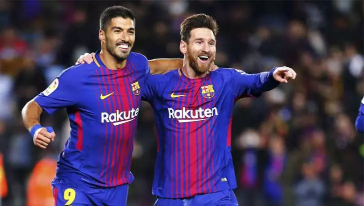 മെസിക്ക് ഇരട്ട ഗോള്; ബാഴ്സലോണ ക്വാര്ട്ടറില് മെസിക്ക് ഇരട്ട ഗോള്; ബാഴ്സലോണ ക്വാര്ട്ടറില്