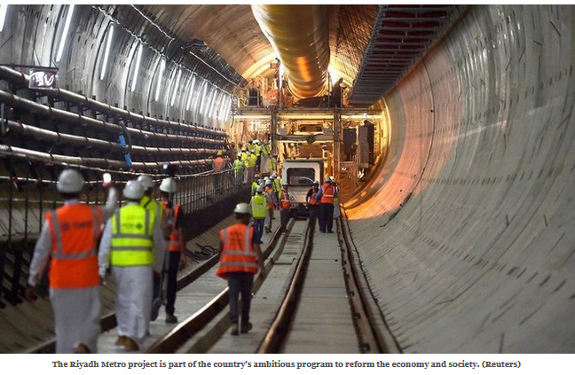 റിയാദ് മെട്രോയുടെ ജോലികള്‍ സ്വദേശിവത്കരിക്കുന്നതിനുള്ള നടപടികള്‍ തുടങ്ങി