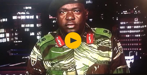 സിംബാബ്‌വെയില്‍ പട്ടാള അട്ടിമറി