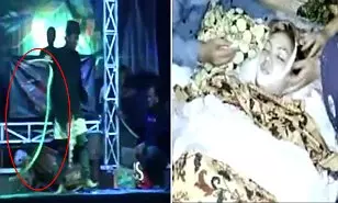 സ്റ്റേജ് പരിപാടിക്കിടെ രാജവെമ്പാലയുടെ കടിയേറ്റ പോപ് ഗായിക മരിച്ചു സ്റ്റേജ് പരിപാടിക്കിടെ രാജവെമ്പാലയുടെ കടിയേറ്റ പോപ് ഗായിക മരിച്ചു