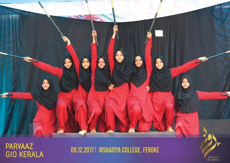 ഇവിടെയുണ്ട് തട്ടമിട്ട ആര്‍ജവമുള്ള പെണ്ണുങ്ങള്‍; ശ്രദ്ധേയമായി ജിഐഒ പര്‍വാസ്