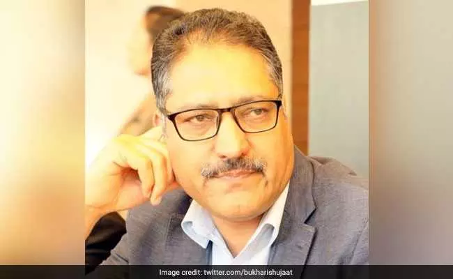 റൈസിങ് കശ്മീര്‍ എഡിറ്റര്‍ ഷുജാത് ബുഖാരിയെ വെടിവെച്ച് കൊന്നു