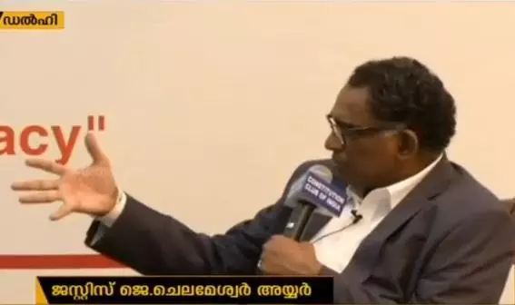 ഇംപീച്ച്മെന്റ് എല്ലാത്തിനുമുള്ള പരിഹാരമല്ലെന്ന് ജസ്റ്റിസ് ചെലമേശ്വര് ഇംപീച്ച്മെന്റ് എല്ലാത്തിനുമുള്ള പരിഹാരമല്ലെന്ന് ജസ്റ്റിസ് ചെലമേശ്വര്