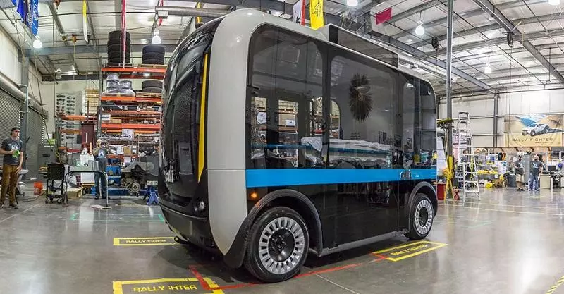 ത്രിഡി പ്രിന്റഡ് ഇലക്ട്രിക് മിനി ബസുമായി  ലോക്കല്‍ മോട്ടോഴ്‌സ്