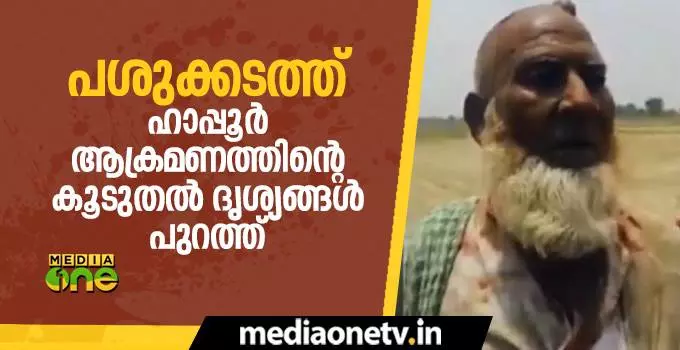 പശുക്കടത്ത്: ഹാപ്പൂര് ആക്രമണത്തിന്റെ കൂടുതല് ദൃശ്യങ്ങള് പുറത്ത് പശുക്കടത്ത്: ഹാപ്പൂര് ആക്രമണത്തിന്റെ കൂടുതല് ദൃശ്യങ്ങള് പുറത്ത്