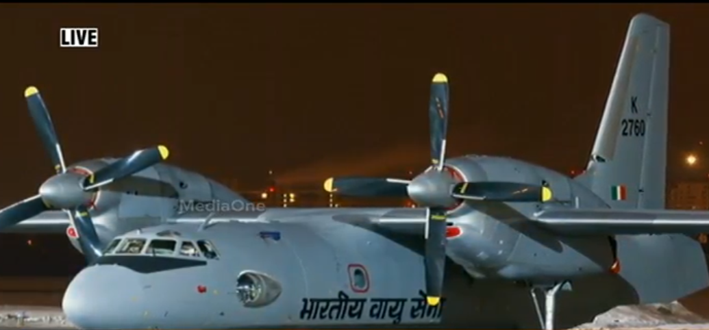 കാണാതായ വ്യോമസേനാ വിമാനത്തില്‍ രണ്ട് മലയാളികള്‍