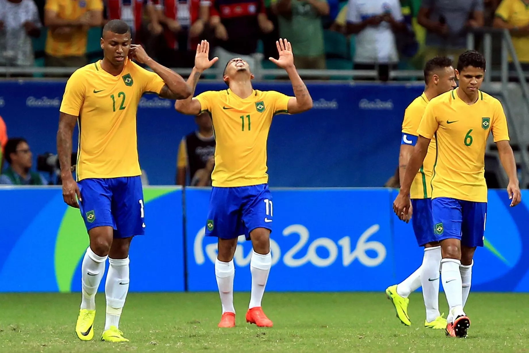 റിയോ ഒളിമ്പിക്സ് ഫുട്ബോള്: ബ്രസീല് ക്വാര്ട്ടറില് റിയോ ഒളിമ്പിക്സ് ഫുട്ബോള്: ബ്രസീല് ക്വാര്ട്ടറില്