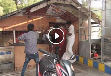 കോട്ടയത്ത് കേരള കോണ്‍ഗ്രസ് ഓഫീസ് യൂത്ത് കോണ്‍ഗ്രസ് പ്രവര്‍ത്തകര്‍ അടിച്ചുതകര്‍ത്തു