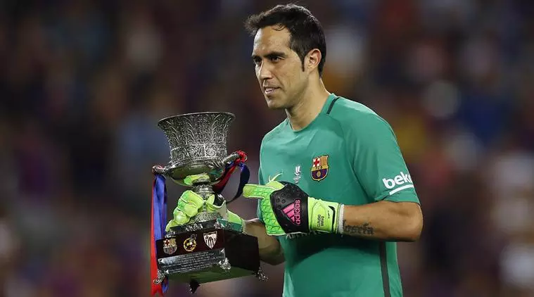 ക്ലോഡിയോ ബ്രാവോ ഇനി സിറ്റിയുടെ വല കാക്കും ക്ലോഡിയോ ബ്രാവോ ഇനി സിറ്റിയുടെ വല കാക്കും