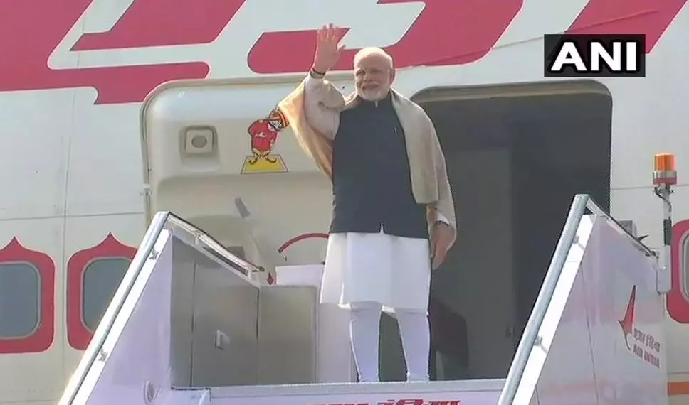 ത്രിരാഷ്ട്ര സന്ദര്‍ശനത്തിന് മോദി യാത്ര തിരിച്ചു
