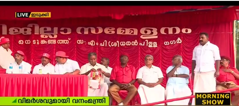 സിപിഐ വകുപ്പുകളുടെ ക്രെഡിറ്റ് തട്ടിയെടുക്കാന്‍ സിപിഎം ശ്രമിക്കുന്നുവെന്ന് വനംമന്ത്രി