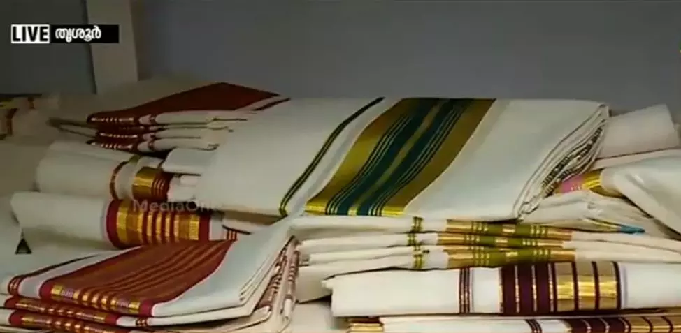 ഓണമെത്തിയതോടെ കൂത്താമ്പുള്ളി സജീവം ഓണമെത്തിയതോടെ കൂത്താമ്പുള്ളി സജീവം