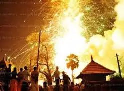 വെടിക്കെട്ടിനുള്ള നിയന്ത്രണം എക്സ്‍പ്ലോസീവ് വിഭാഗം കര്‍ശനമാക്കുന്നു‌