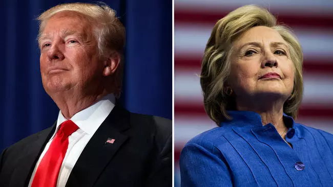 ഹിലരിയും ട്രംപും തമ്മില്‍ ഇഞ്ചോടിഞ്ച് പോരാട്ടം