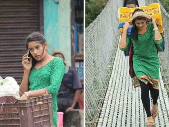 സോഷ്യല് മീഡിയ ഇപ്പോള് ഈ നേപ്പാളി സുന്ദരിക്കു പിന്നാലെ സോഷ്യല് മീഡിയ ഇപ്പോള് ഈ നേപ്പാളി സുന്ദരിക്കു പിന്നാലെ