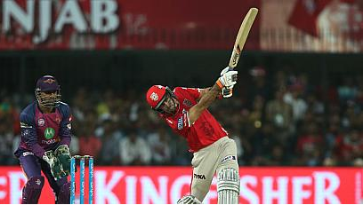 മാക്‌സ്‌വല്ലും മില്ലറും തിളങ്ങി:പൂനെക്കെതിരെ പഞ്ചാബിന് ജയം 