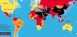 രാജ്യത്തെ മാധ്യമസ്വാതന്ത്ര്യം വീണ്ടും താഴോട്ട്; ലോകരാജ്യങ്ങളില് ഇന്ത്യയുടെ റാങ്ക് 136 രാജ്യത്തെ മാധ്യമസ്വാതന്ത്ര്യം വീണ്ടും താഴോട്ട്; ലോകരാജ്യങ്ങളില് ഇന്ത്യയുടെ റാങ്ക് 136