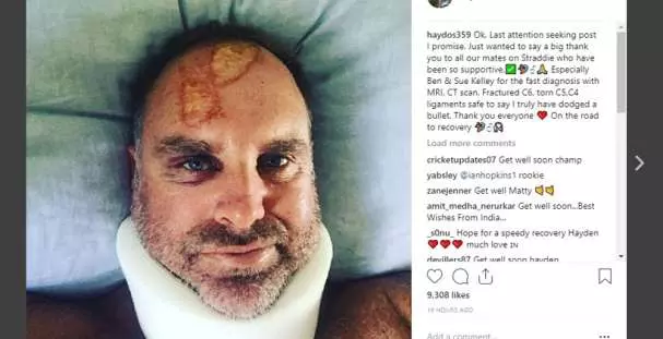 മാത്യു ഹെയ്ഡന് എന്താണ് സംഭവിച്ചത് ?... മാത്യു ഹെയ്ഡന് എന്താണ് സംഭവിച്ചത് ?...