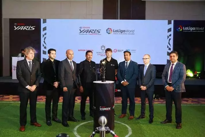 ടയോട്ട യാരിസ് ലാ ലിഗ വേൾഡിന് വേദി കൊച്ചി ടയോട്ട യാരിസ് ലാ ലിഗ വേൾഡിന് വേദി കൊച്ചി