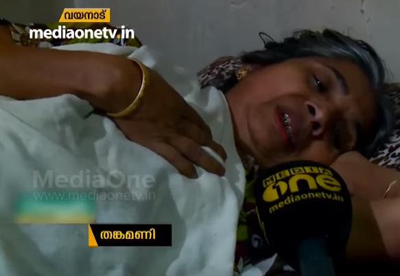 നട്ടെല്ലിന് ക്ഷതം സംഭവിച്ച് കിടപ്പിലായ തങ്കമണിക്ക് സ്നേഹസ്പര്‍ശത്തിന്റെ കൈത്താങ്ങ്