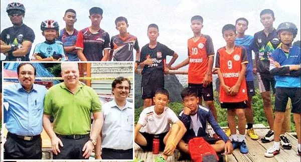 ഇവരാണ്, തായ്ലന്ഡിലെ ഗുഹയില് കുടുങ്ങിയ കുട്ടികളെ രക്ഷിക്കാന് കൈമെയ്യ് മറന്ന് പ്രയത്നിച്ച ഇന്ത്യക്കാര് ഇവരാണ്, തായ്ലന്ഡിലെ ഗുഹയില് കുടുങ്ങിയ കുട്ടികളെ രക്ഷിക്കാന് കൈമെയ്യ് മറന്ന് പ്രയത്നിച്ച ഇന്ത്യക്കാര്