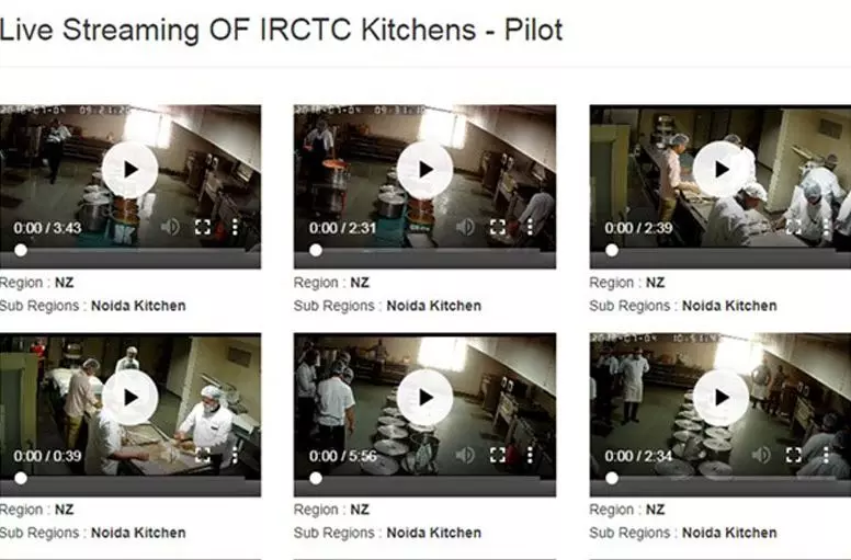 റെയില്വേയുടെ അടുക്കളയില് എന്താണ് നടക്കുന്നത്? ഇനി തത്സമയം കാണാം റെയില്വേയുടെ അടുക്കളയില് എന്താണ് നടക്കുന്നത്? ഇനി തത്സമയം കാണാം