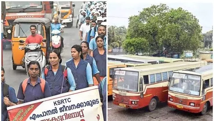 കെ.എസ്.ആര്‍.ടി.സി എംപാനല്‍ ജീവനക്കാരുടെ സമരം മൂന്നാം ദിവസത്തില്‍  