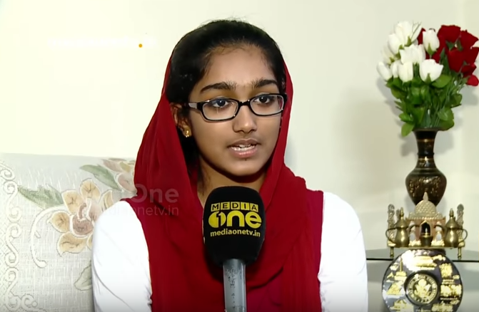 അഫ്ര ഹനാന്‍ എന്ന മലയാളി പെണ്‍കുട്ടി അമേരിക്കയ്ക്കുവേണ്ടി ഇന്ത്യോനേഷ്യയിലേക്ക്  