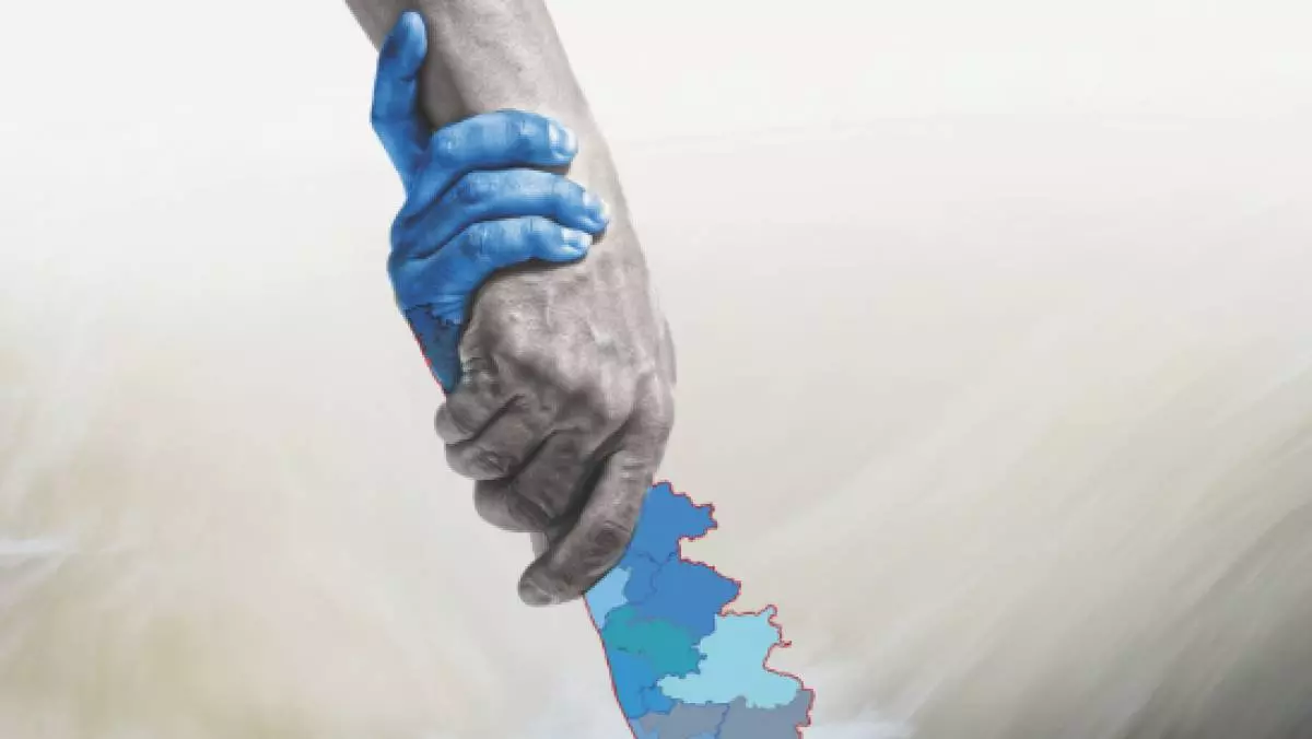 മഹാദുരിതകാലത്തോട് ഒറ്റമനസ്സോടെ പോരാടി കേരളം 