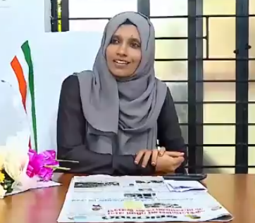 ഹജ്ജ് കമ്മിറ്റിയിലെ ആദ്യ വനിത അംഗമായി തെരഞ്ഞെടുക്കപ്പെട്ടതിന്റെ ആഹ്ലാദത്തില്‍ സുലൈഖ