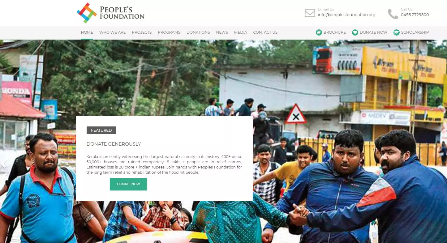 പ്രവാസികളുടെ 50 ടണ് സാമഗ്രികള് പീപ്പിള്സ് ഫൗണ്ടേഷന് വിതരണം ചെയ്യും പ്രവാസികളുടെ 50 ടണ് സാമഗ്രികള് പീപ്പിള്സ് ഫൗണ്ടേഷന് വിതരണം ചെയ്യും