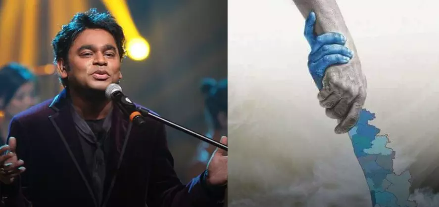 പാട്ടിന്റെ വരികൾ കേരളത്തിനായി മാറ്റി എ.ആർ റഹ്‍മാൻ