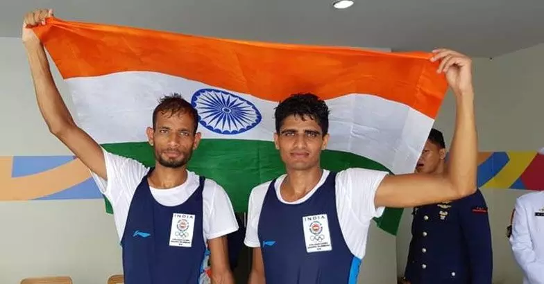 ഏഷ്യൻ ​ഗെയിംസ്: തുഴച്ചിലിൽ ഇന്ത്യക്ക് സ്വർണ്ണം