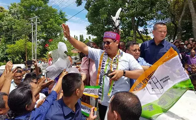 മേഘാലയ ഉപതെരഞ്ഞെടുപ്പ്: കോൺറാഡ് സാങ്മക്ക് വിജയം മേഘാലയ ഉപതെരഞ്ഞെടുപ്പ്: കോൺറാഡ് സാങ്മക്ക് വിജയം