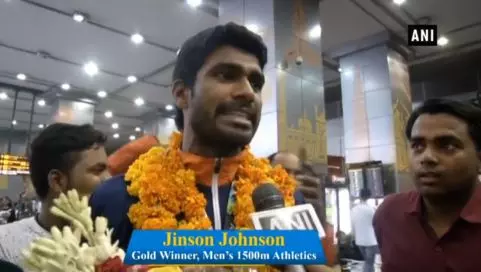 ഏഷ്യന്‍ ഗെയിംസ്; ഇന്ത്യന്‍ താരങ്ങള്‍ക്ക് ഉജ്ജ്വല സ്വീകരണം