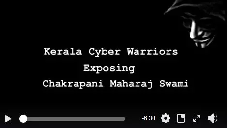 വാട്സ് ആപ്പില്‍ അശ്ലീല വീഡിയോ ആവശ്യപ്പെട്ട് ഹിന്ദുമഹാസഭാ നേതാവ്; മലയാളികളെ ആക്ഷേപിച്ച ചക്രപാണി വീണത് സൈബര്‍ വാരിയേഴ്സിന്‍റെ കെണിയില്‍