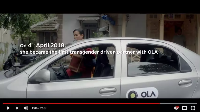 ‘തുല്യാവസരത്തിന് വേണ്ടി പോരാടേണ്ടി വന്നു’ ഓലയുടെ ആദ്യ ട്രാൻസ് കാബ് ഡ്രൈവർ ‘തുല്യാവസരത്തിന് വേണ്ടി പോരാടേണ്ടി വന്നു’ ഓലയുടെ ആദ്യ ട്രാൻസ് കാബ് ഡ്രൈവർ