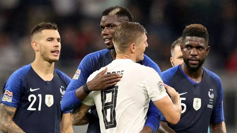 നാഷന്സ് ലീഗ്: ഫ്രാന്സ് - ജര്മനി മത്സരം സമനിലയില് നാഷന്സ് ലീഗ്: ഫ്രാന്സ് - ജര്മനി മത്സരം സമനിലയില്