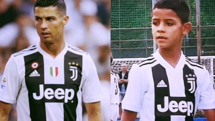 റൊണാള്ഡോ ഗോളടിക്കാന് ബുദ്ധിമുട്ടുമ്പോള് മകന് അപാര ഫോമില് റൊണാള്ഡോ ഗോളടിക്കാന് ബുദ്ധിമുട്ടുമ്പോള് മകന് അപാര ഫോമില്