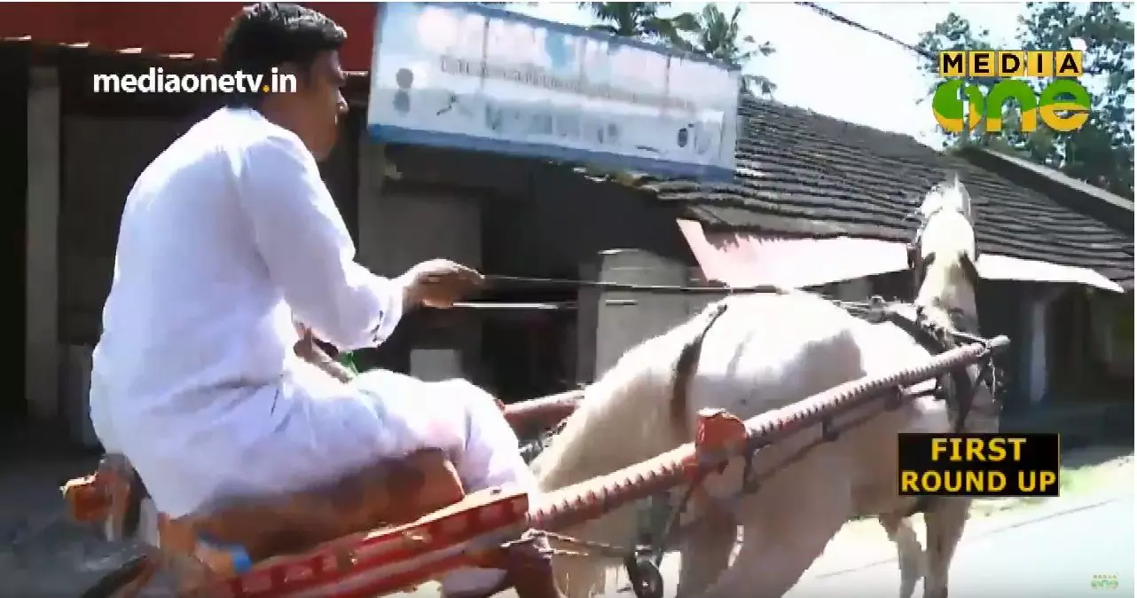 ഇന്ധന വില വർധനവിനെതിരെ കുതിര സവാരി നടത്തി വ്യത്യസ്ത പ്രതിഷേധവുമായി  സഹോദരങ്ങൾ