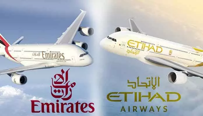 ഇത്തിഹാദ്-എമിറേറ്റ്സ് ലയന സാധ്യത തള്ളി കമ്പനികള്‍