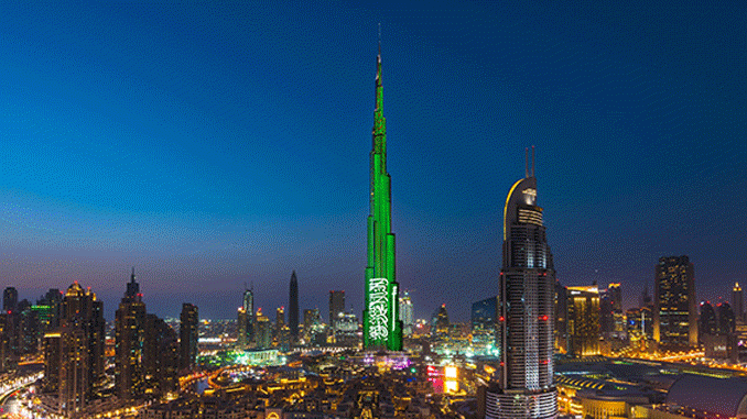 സൗദി ദേശീയദിനാഘോഷത്തിന് വിപുലമായ ഒരുക്കങ്ങളുമായി യു.എ.ഇ