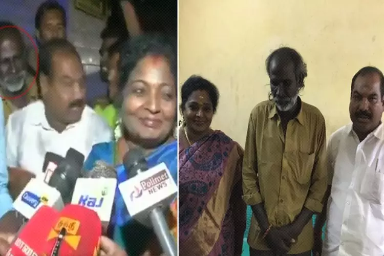 ബി.ജെ.പിക്കാർ തല്ലി ചതച്ച ഓട്ടോക്കാരനെ വീണ്ടും കണ്ട് ‘മധുരം’ കൊടുത്ത് ബി.ജെ.പി അധ്യക്ഷ; ‘നാണമുണ്ടോയെന്ന്’ സോഷ്യൽ മീഡിയ ബി.ജെ.പിക്കാർ തല്ലി ചതച്ച ഓട്ടോക്കാരനെ വീണ്ടും കണ്ട് ‘മധുരം’ കൊടുത്ത് ബി.ജെ.പി അധ്യക്ഷ; ‘നാണമുണ്ടോയെന്ന്’ സോഷ്യൽ മീഡിയ